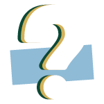 a drawing of a question mark on a white background